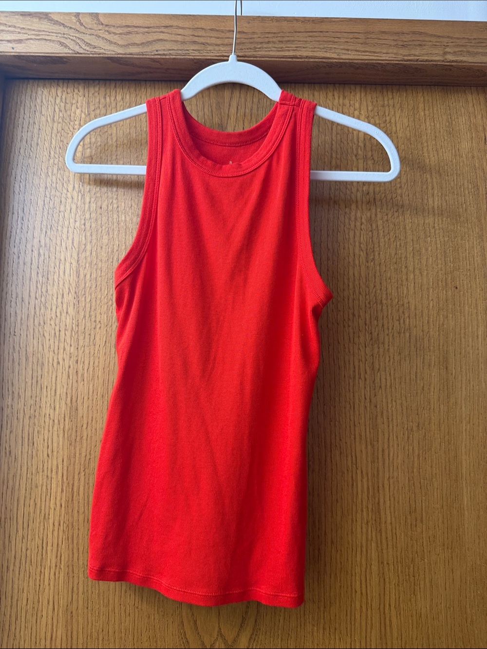 Red Sleeveless Tank Top by a new day